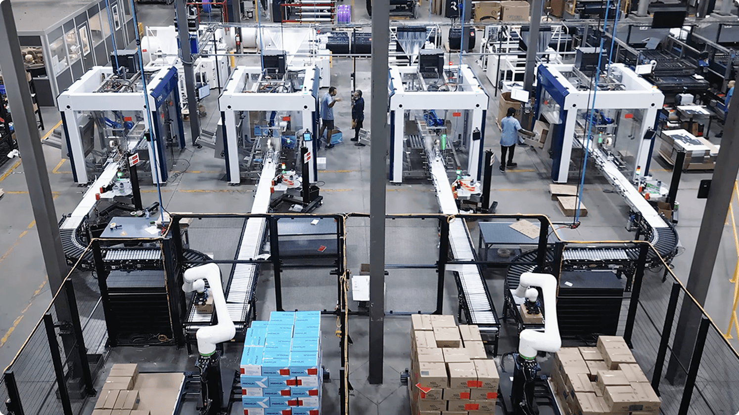 Polykar cobot palletizing