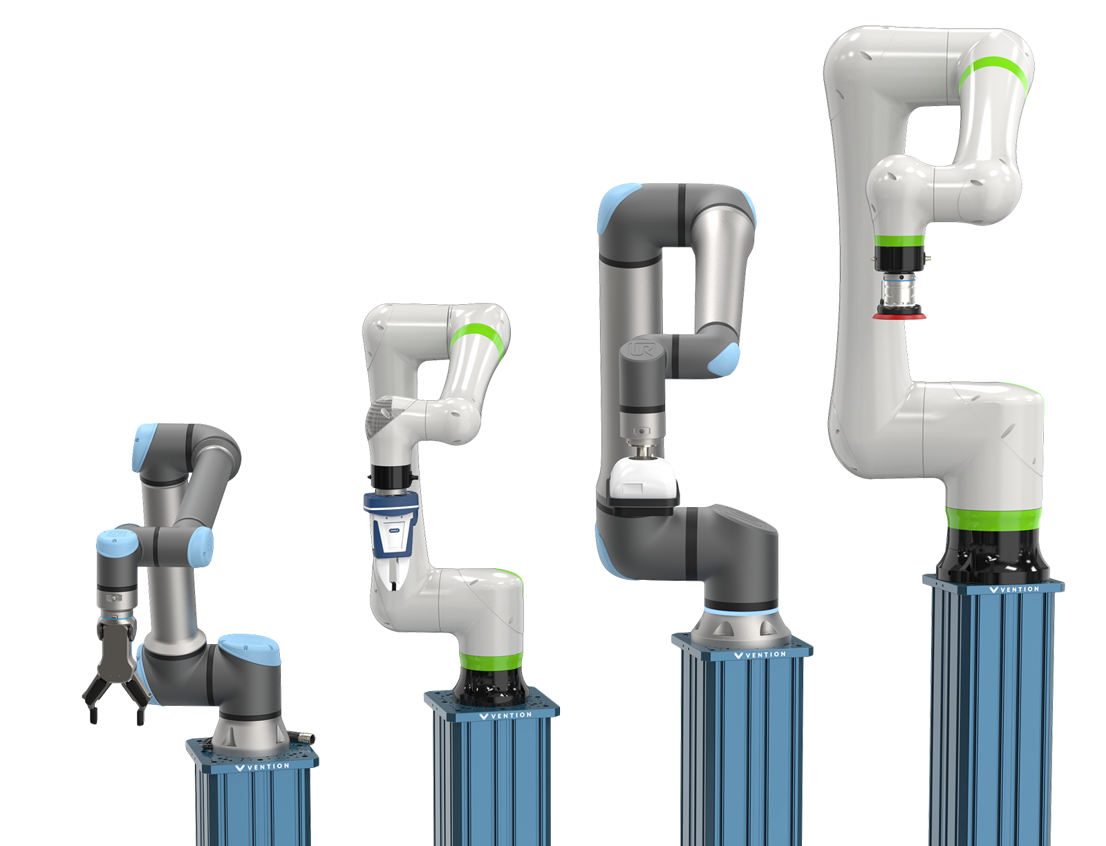 Vention robot arm automation platform showcase