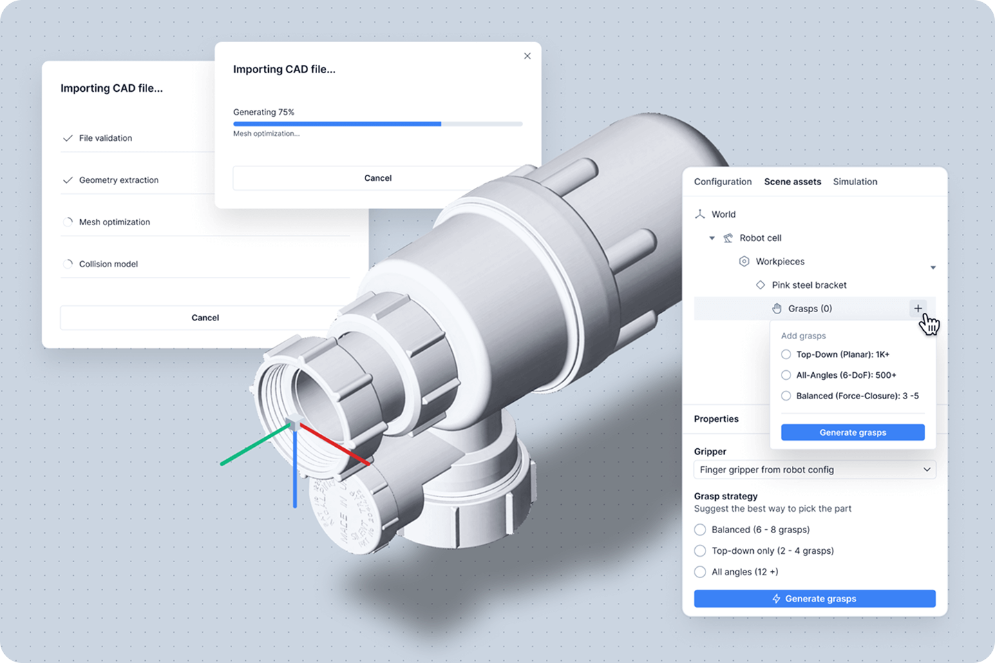 From CAD to Pick in Minutes