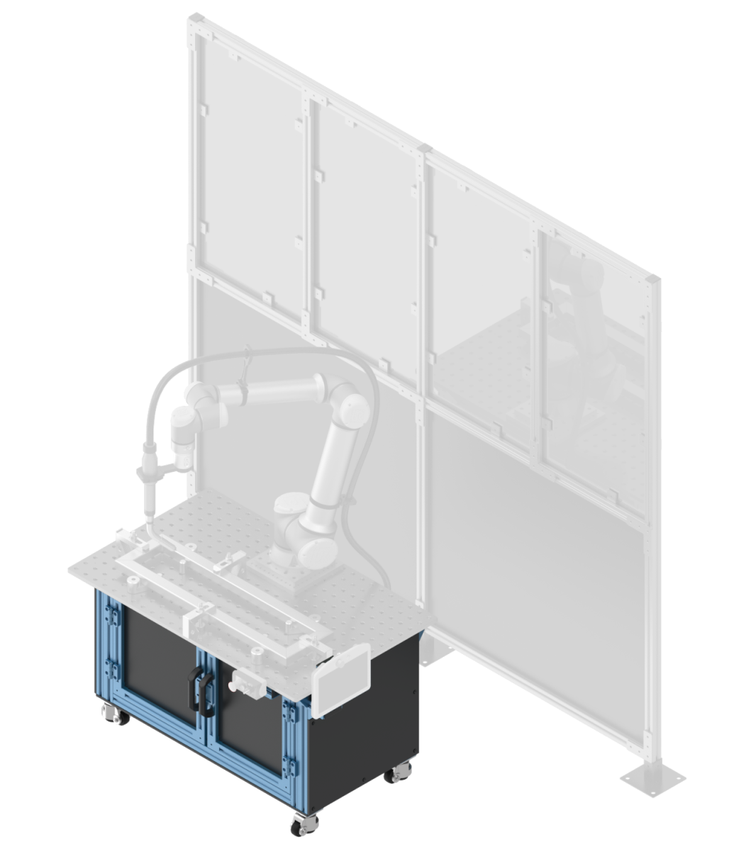 CAD design interface for robotic welding cell